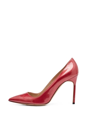 Manolo Blahnik BB pointed-toe heeled pumps - Red