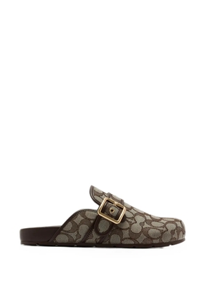 Coach Archival flat mules - Brown
