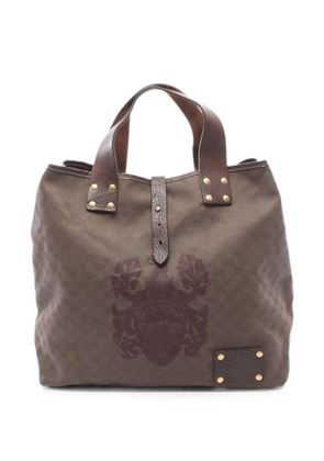 Gucci Pre-Owned 2000s large GG canvas tote bag - Brown