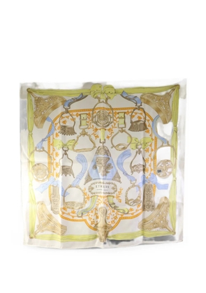 Hermès Pre-Owned Etriers silk scarf - Neutrals