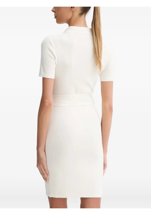 GUESS USA belted zip-fastening MINI dress - Neutrals