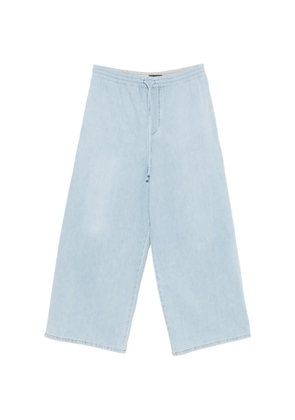 LOEWE x Paula's Ibiza anagram-embroidered jeans - Blue