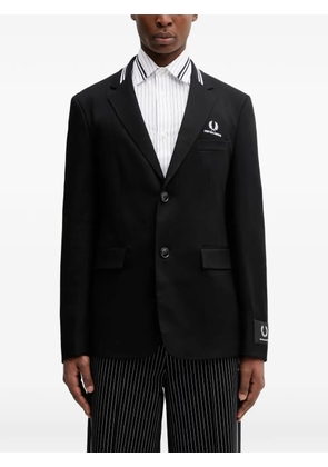 Fred Perry single-breasted blazer - Black