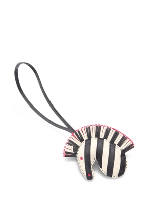 Hermès Pre-Owned 2021 Geezee Savannah bag charm - Black