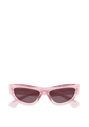Gucci Eyewear geometric sunglasses - Pink