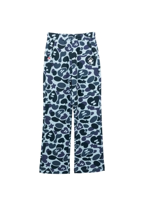 APEE™ by *A BATHING APE® camouflage-print track pants - Blue