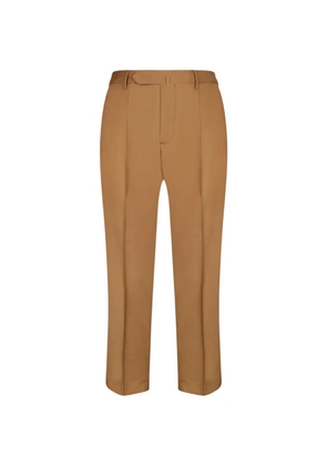 Dell'oglio pressed-crease trousers - Brown