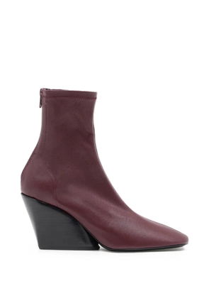 Proenza Schouler Slant stretch boots - Red