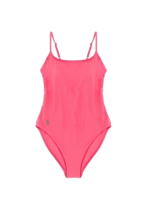 Polo Ralph Lauren Pony motif swimsuit - Pink