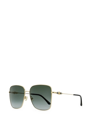 Jimmy Choo Eyewear Hester square-frame sunglasses - Gold