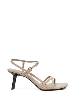 HUGO buckle-fastening strappy sandals - Neutrals