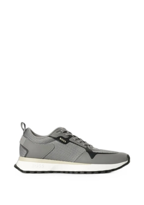 BOSS mesh-panelled sneakers - Grey