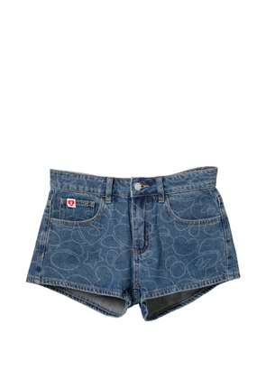 APEE™ by *A BATHING APE® logo-print jeans - Blue
