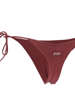 MC2 Saint Barth Norah side-tie bikini bottoms - Red