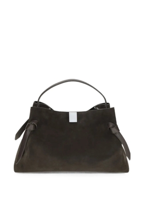 Yuzefi Gyoza knotted tote bag - Brown