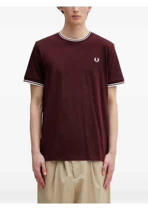 Fred Perry logo-embroidered T-shirt