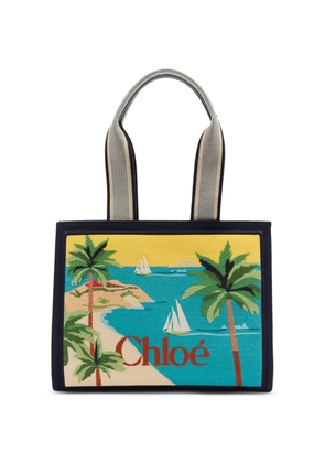 Chloé Soleil tote bag - Blue
