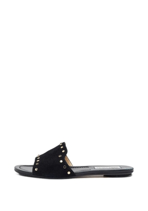 Jimmy Choo Pre-Owned Nanda flat sandals - Black