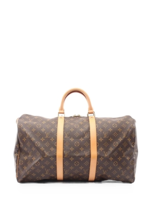 Louis Vuitton Pre-Owned 1998 Monogram Keepall 50 holdall - Brown