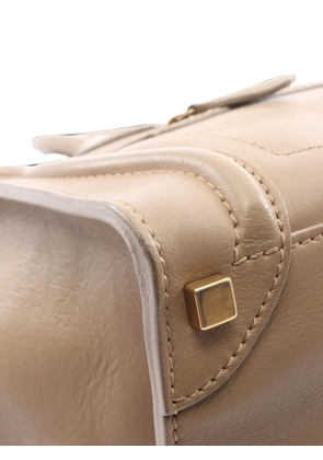 Celine Pre-Owned 2000s micro Luggage tote bag - Brown