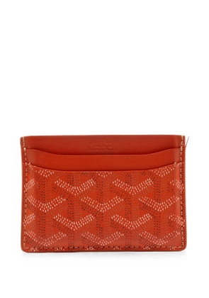 Goyard Pre-Owned 2014 Goyardine Saint Sulpice cardholder - Orange