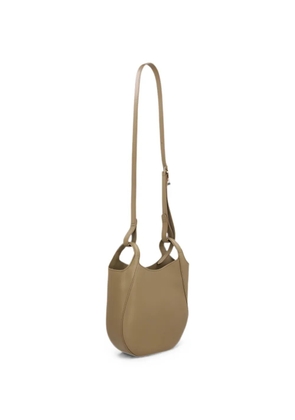 Longchamp Le Foulonné leather shoulder bag - Neutrals