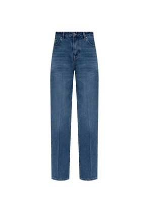 Victoria Beckham pressed-crease straight-leg jeans - Blue