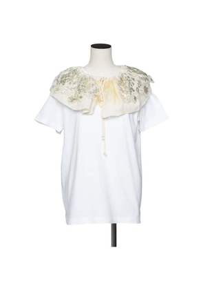 Muller Of Yoshiokubo Glare sequin-embellished ruffled T-shirt - Black