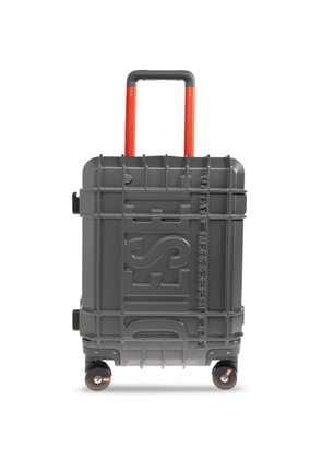 Diesel embossed-logo trolley - Grey