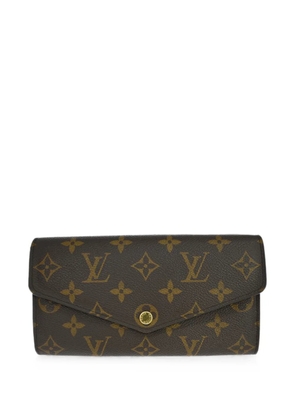 Louis Vuitton Pre-Owned 2010-2020s Monogram Portefeuille Sarah wallet - Brown