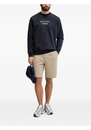 GUESS USA logo-print sweatshirt - Blue