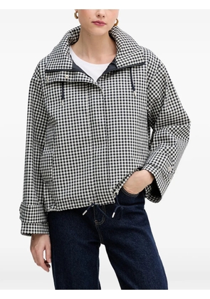 Barbour Bronwyn gingham-check jacket - Blue