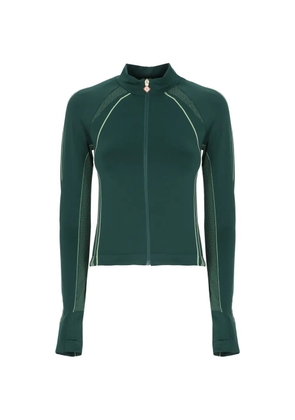 Casablanca seamless zip-up jacket - Green