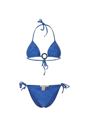 PARAMIDONNA Kelly ring-detail bikini - Blue