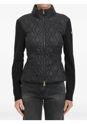 Moncler quilted cardigan - Black
