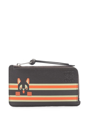 Loewe Pre-Owned 2020s Futurist Cat cardholder - Brown