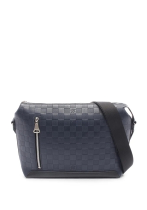 Louis Vuitton Pre-Owned 2018 PM Discovery Messenger Damier Infini Astral crossbody bag - Blue