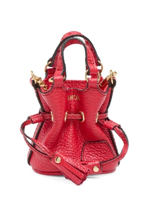 Lancel My Flirt Capsule 150Y grained bag charm - Red
