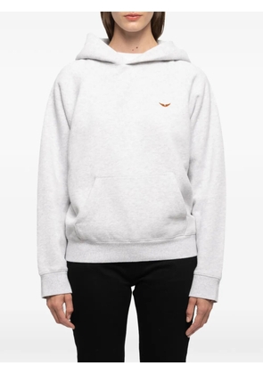 Zadig&Voltaire Georgy horse-print hoodie - Grey