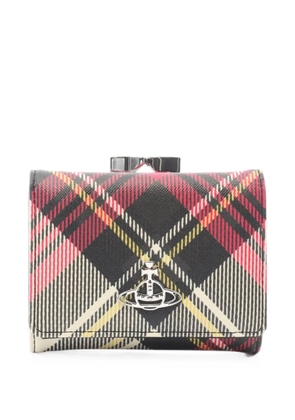 Vivienne Westwood Pre-Owned Saffiano trifold wallet - Black