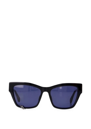 Zadig&Voltaire stud-embellished rectangle-frame sunglasses - Black