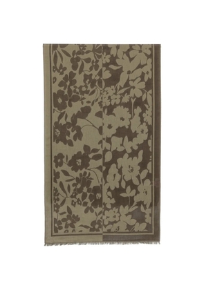 Marc O'Polo floral-print scarf - Green