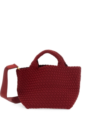 NAGHEDI medium St. Barths woven tote bag - Red