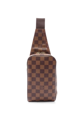Louis Vuitton Pre-Owned 2003 Geronimos Damier Ebene belt bag - Brown