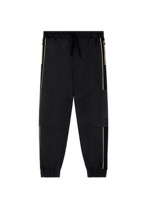 Ea7 Emporio Armani drawstring-fastening track pants - Black