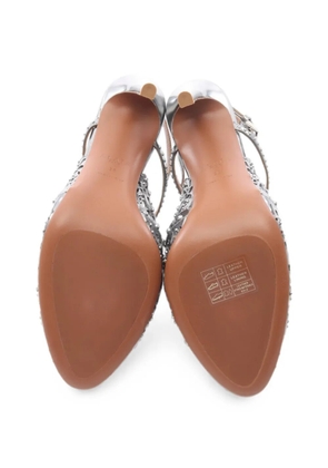 Alaïa Pre-Owned punching studs sandals - Silver