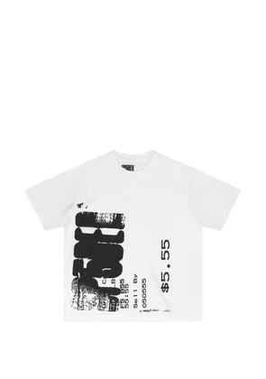 SP5DER graphic-print T-shirt - White