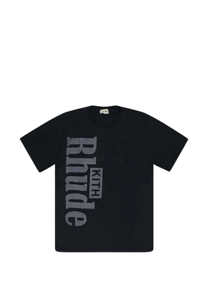 RHUDE logo-print T-shirt - Black
