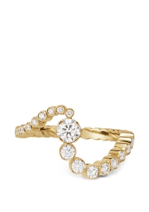 Sophie Bille Brahe 18kt recycled yellow gold Ocean Ensemble Diamant diamond ring