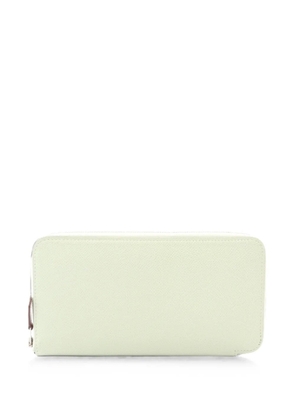 Hermès Pre-Owned 2023 Azap Long Silk'in wallet - Green